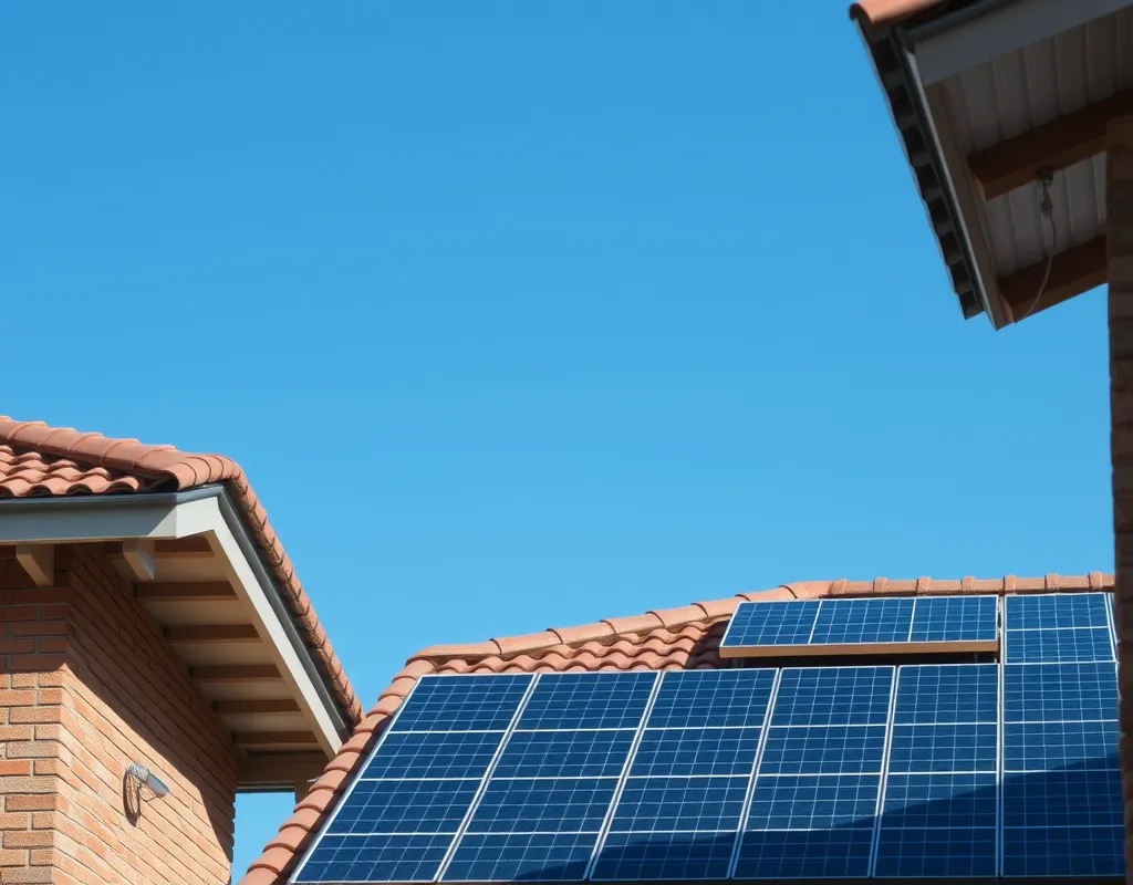 paneles solares en casas