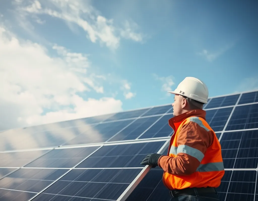 mantenimiento de placas solares